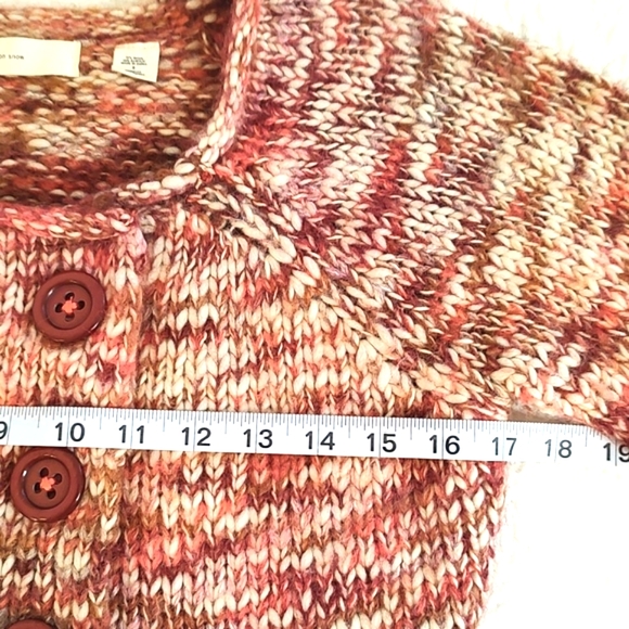 Sleeping on Snow/Anthropologie Double Breasted Wool Sweater/Size S - Picture 9 of 10